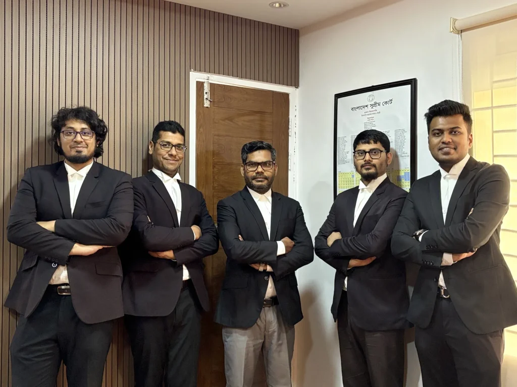 The Legacy Attorneys legal team at the office in Dhaka